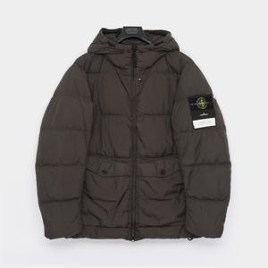 25FW 와펜로고 가먼트다이 클링클랩스 후드 패딩 남성 자켓 K2S154100011 S0A23 V0062