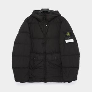25FW 와펜로고 가먼트다이 클링클랩스 후드 패딩 남성 자켓 K2S154100011 S0A23 V0029