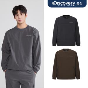 남성 내추럴 우븐 트레이닝 맨투맨 3종 택1  DMTR2E054-SET