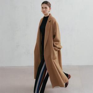 바니스뉴욕 25FW 카멜 100% 롱코트
