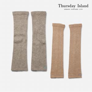 [정상가-99000원][Thursday Island] 써스 자수 레그워머(T228MSC236W)