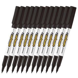 모나미 네임펜F 1.0mm 흑색 12EA 유성펜 마커 매직 유성마카 유성매직