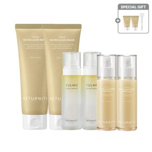 [유인나 패키지] 율무팩200g 2개 +앰플 100ml 2개 + 미스트100ml 2개(+스파츌러 1개 + 율무팩 20g 2개)