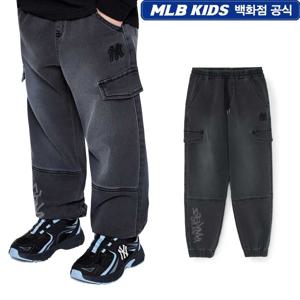 MLB키즈 스트릿 져지 데님 조거 팬츠 뉴욕양키스 7ADPB0254