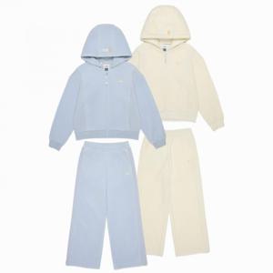 [내셔널지오그래픽키즈] K254GJP040GPT040 여아 벨로아 트레이닝 세트