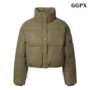 정상가: 119000원ㅣ하이넥 캐쥬얼 베이직 스트링 긴팔 패딩 점퍼 (GODJJ009D)