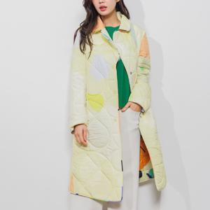[최초가 698000원] 컨템미니미 양면 패딩 코트 (AHSPCT81)-YELLOW