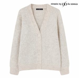 정상가:79,000원 ㅣ V넥 버튼업 루즈핏 니트 가디건 (NP4CK012L0)