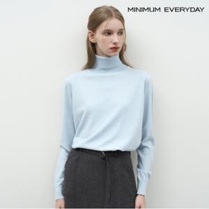 정상가:59,000원 ㅣ  에브리데이]심플 하이넥 긴팔 니트 (EB4KT018D)