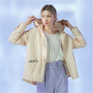 3포인트 자수 후드 점퍼 (Q3A-1)