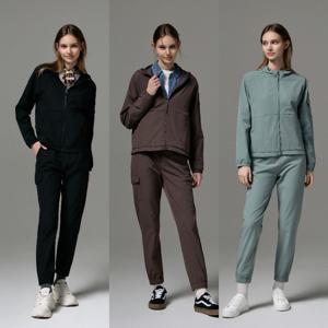 스트레치 여성 우븐 셋업 2종 (F511W-2)