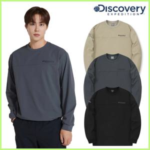 디스커버리 [택가:109,000원] 남성 우븐 맨투맨 티셔츠 DMMT37044