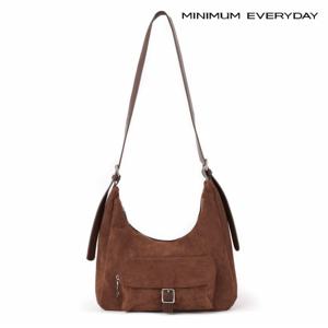 정상가:79,000원 ㅣ  에브리데이]버클 포켓 스웨이드 호보백 (EB3BG005D)