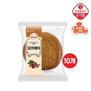[롯데] 기린이네 빵 부드럽고 풍부한 모카 케익 (90g) x 10봉