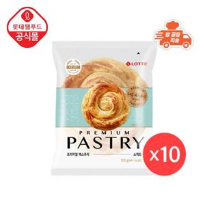 [롯데] 기린이네 빵 프리미엄 패스츄리 스위트 105g x 10봉