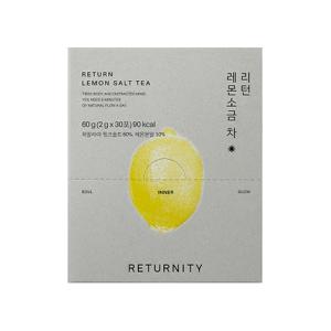 리턴 레몬소금 차 1박스(30개입)