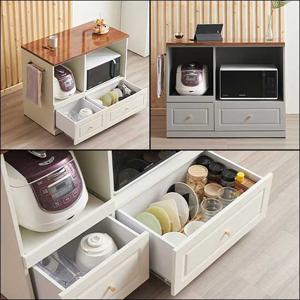 [신상]  피오나 주방 홈바 렌지대형1000 밥솥레일 에어프라이어 받침(상판 3컬러 국내제작)