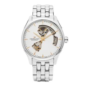 H32675151 재즈마스터 오픈하트 남성 메탈시계