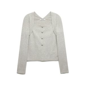 [최초가:249,000원]  볼레로 라쿤 니트 풀오버  A244PWK916