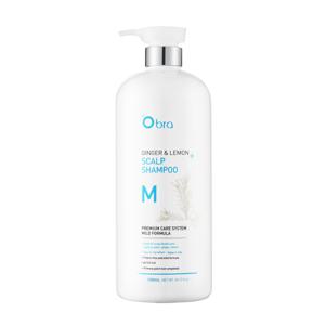 [오브라] 민감성두피전용샴푸/두피케어 진저 앤 레몬 샴푸 모이스처 1500ml