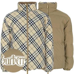 그레인 체크 리버시블 구스 다운 자켓 8098487 GRAIN