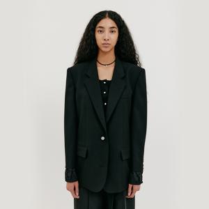 Single-Breasted Blazer - Z-Black