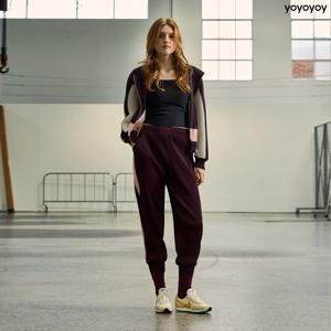 yoyoyoy여성[최초가 109000원] 컬러 블록킹 플리츠 팬츠_AI08WNPSL01