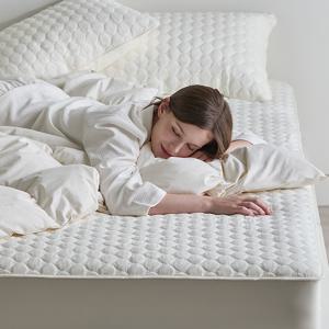 알러씰 고주파 무봉제 누빔 방수 진드기 차단 올인원 매트리스커버 K