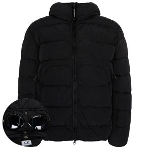 씨피컴퍼니 25FW 블랙 크롬 R 고글 덕 다운 자켓 19CMOW011A 005904G 999