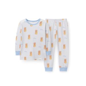 [롯데백화점]아동 G205 루이베이스키즈BL 9부소매 내의 세트 OR25FKFPG205