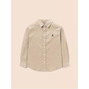 [Essential] 코듀로이 셔츠 - 베이지