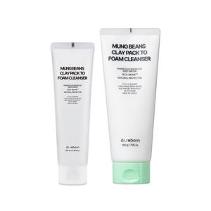 녹두 클레이 팩투폼 클렌저 100ml/200ml