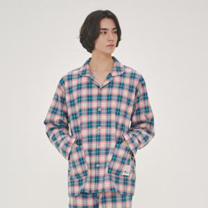 [롯데백화점]남성 E122 일리너 긴소매 파자마 세트 OR25WMGEE122