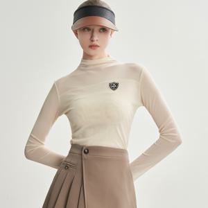 공식몰 [정상가 49,000원] 르니 와펜 매쉬 시스루 긴팔 티셔츠 FM10TS170WL