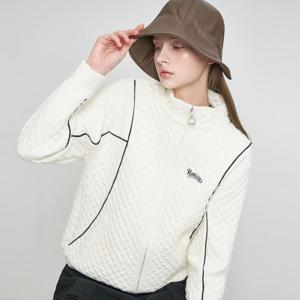 공식몰 [정상가 99,900원] 위스퍼 필링 웜 폴라넥 집업 점퍼 FL12JP704