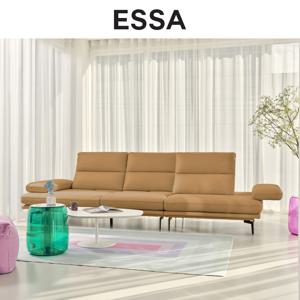 마제티 4인 스윙기능 프라우 소가죽 소파