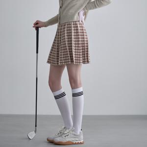 공식몰 [정상가 59,000원] 체크업 플리츠 니트 미니 스커트 FM12KS100L