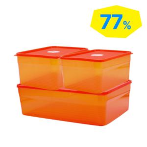 [푸레시] 김치보관 냉동실 정리용기 식재료 보관유지 가성비 SET