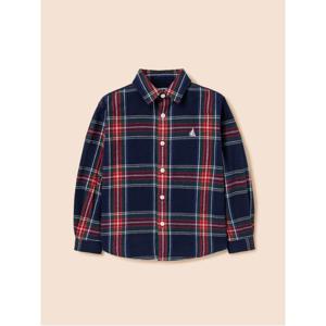 홀리데이 기모 체크 셔츠  레드 (BI5X64U016)