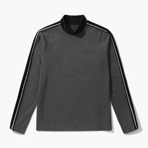 남성 라인포인트 하이넥 티셔츠 (GO421MTLO3)