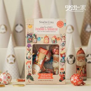 사이먼콜 크리스마스 어드밴트 DIY 밀크초콜릿 215g
