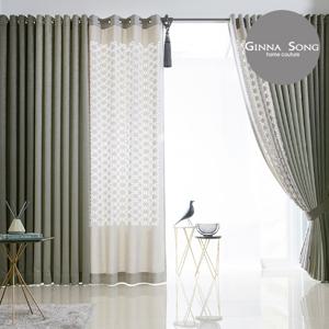 [지나송] 제인 고주파 암막커튼 풀세트