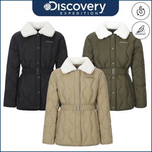 디스커버리 25FW신상 여성 세미오버핏 멜로즈 다운 미드패딩 DWDJ9H056