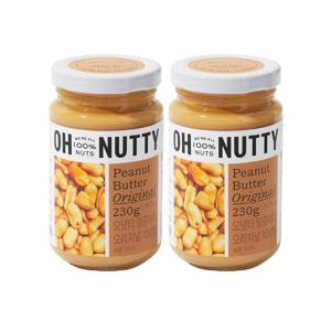 [오넛티] 땅콩버터 오리지널 100% 230g 2병