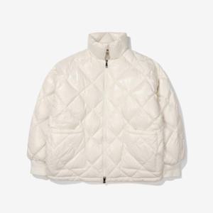 휠라 프리미엄 퀼팅 구스다운 패딩자켓 FS2DJF4162F_IVY