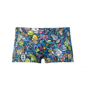 [티막]플레이어스 숏사각 남자 실내수영복 QXP0454-BL