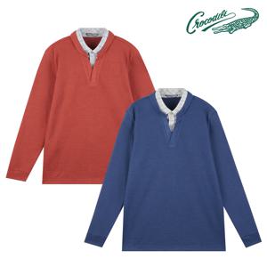 사카리바 헨리넥 레이어드 티셔츠 CDAA8TS3434