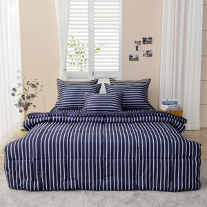 어반 스트라이프 차렵이불+패드+베개커버 패드세트 SS슈퍼싱글