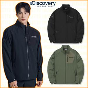 디스커버리 24FW 가을 남성 우븐 하이넥 트레이닝 자켓 DMTR31044-ICWJ