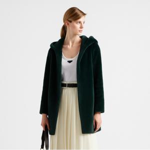 [최초가2,600,000]클래식 후드 밍크 하프코트_MNCT251003